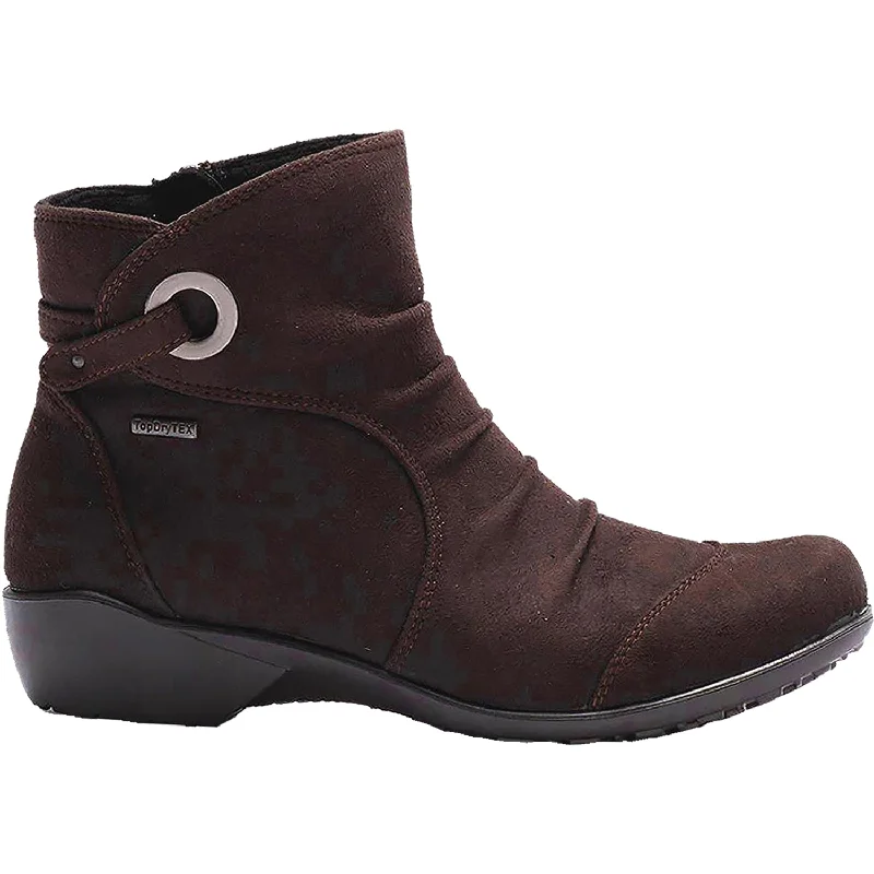 Women's Romika Citytex 121 Brown Suede