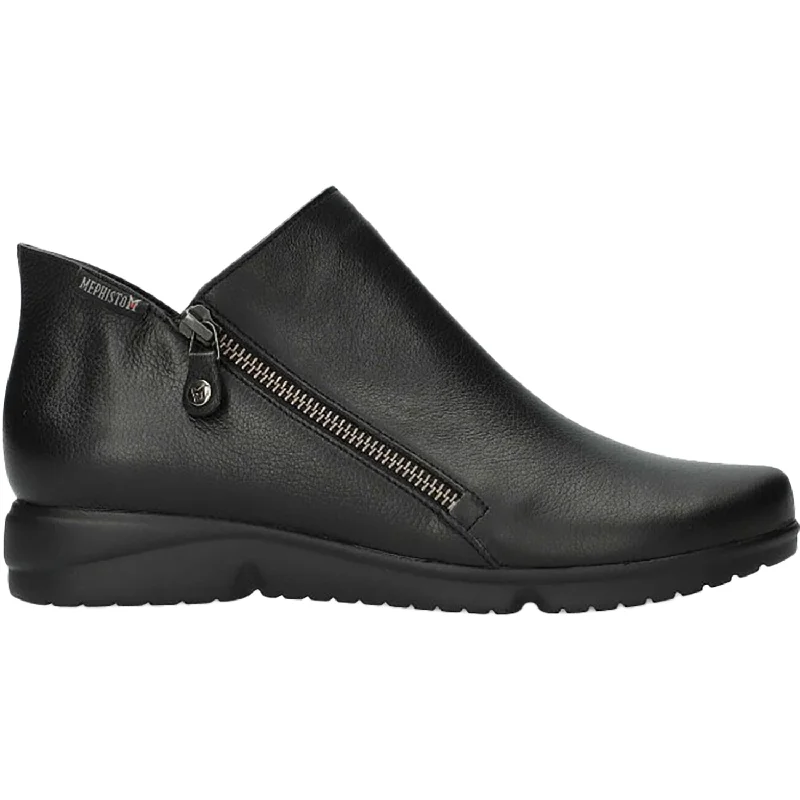 Women's Mephisto Romia Black Ceylan Grain Leather