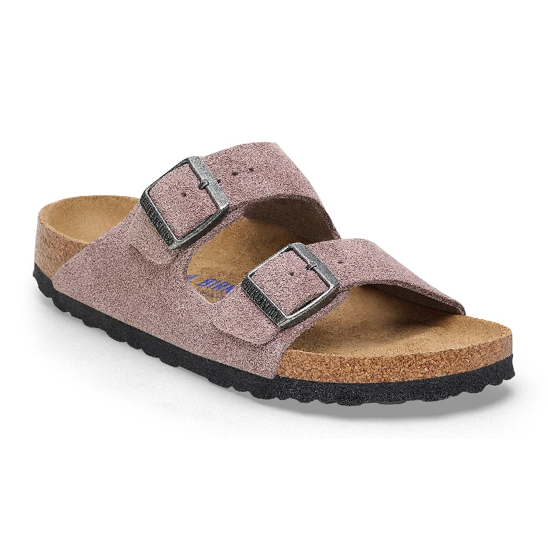 Birkenstock Arizona Soft Footbed faded purple suede