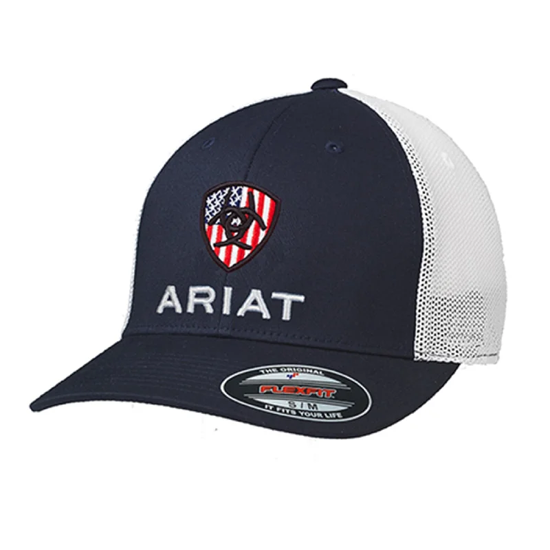 Ariat Flag Shield Logo Cap