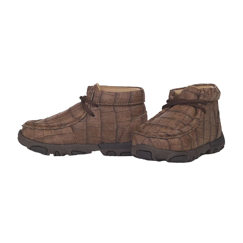 Twister Boy's Brown Gator Ramsey Shoes