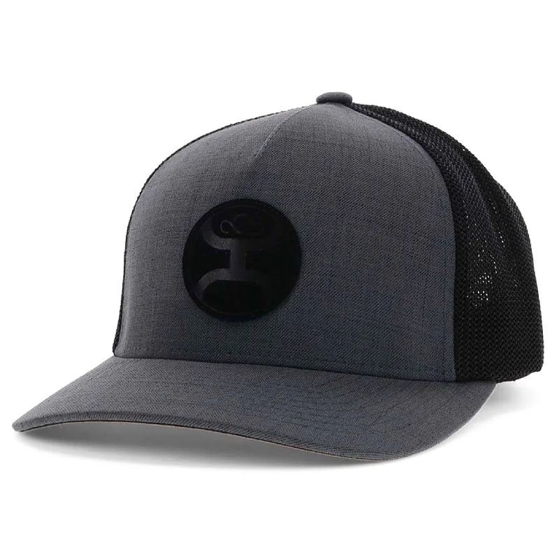 Hooey Cayman Grey & Black Flexfit Cap