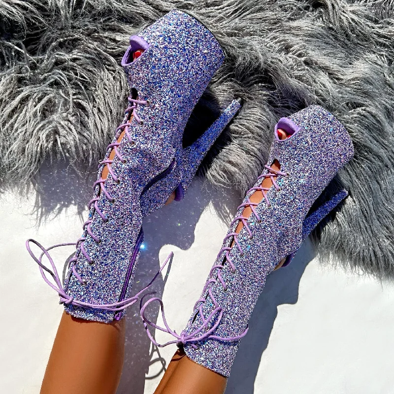 The Glitterati Xtra - OHOT Boot - Confetti - 7INCH