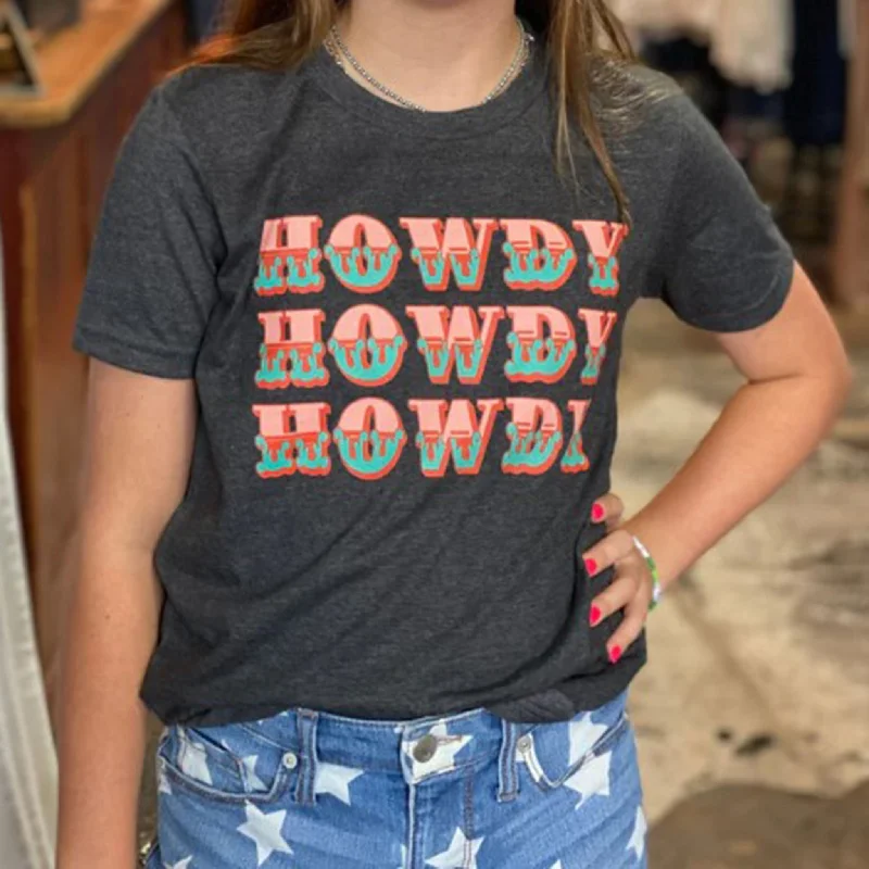 J Forks Kid's Howdy Howdy Howdy T-Shirt