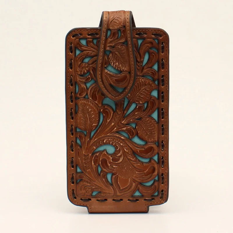 Nocona Embossed Turquoise Underlay Cell Case