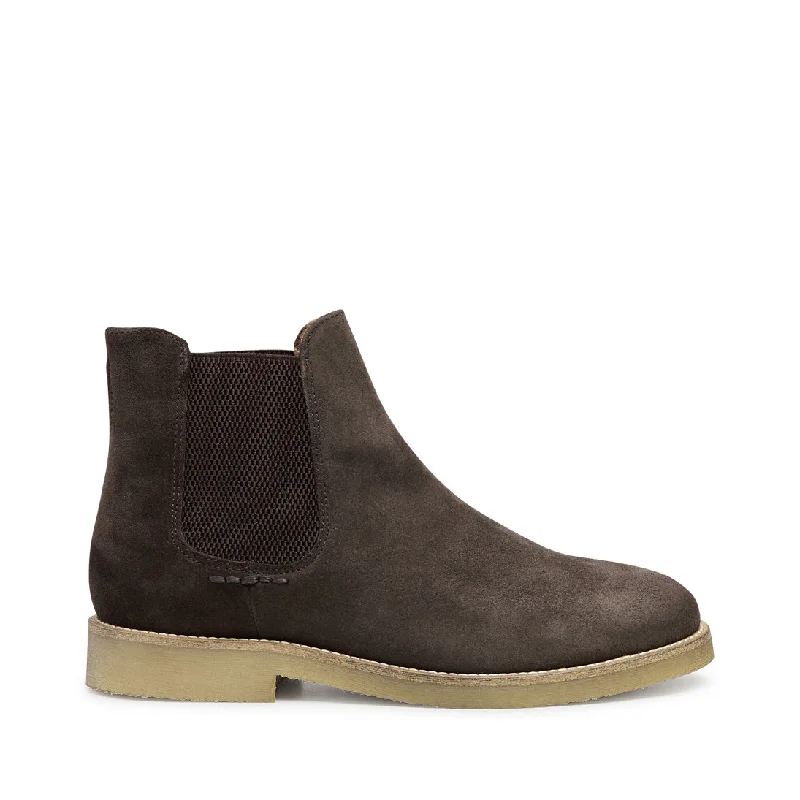 Mikkel - Brown suede