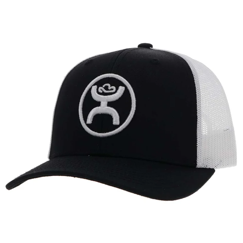 Hooey "O-Classic" Black & White Cap