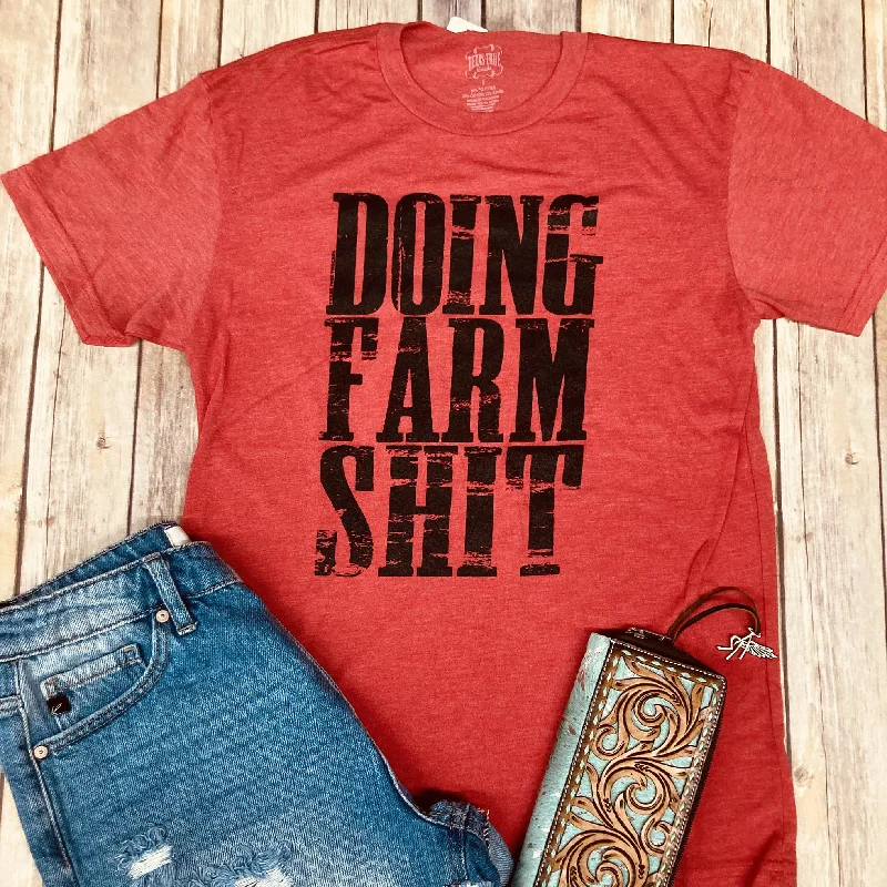 Texas True Doing Farm Shit Tee