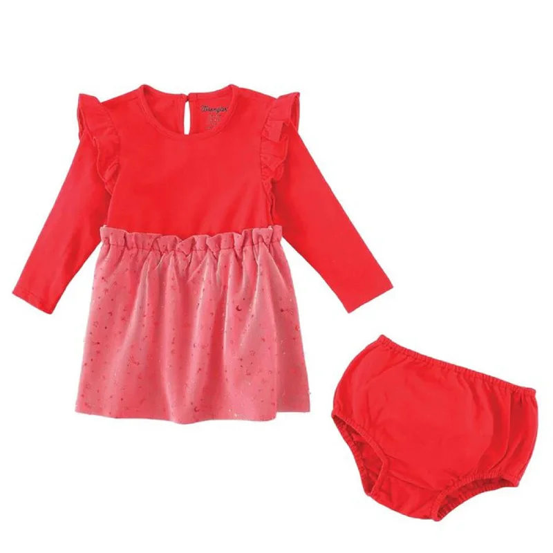 Wrangler Infant & Toddler Red Dress