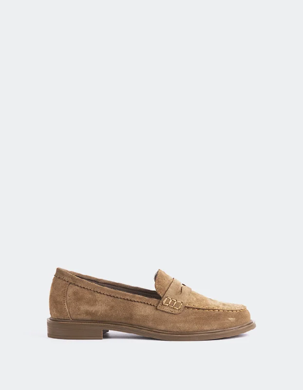 Safiya Tan Suede