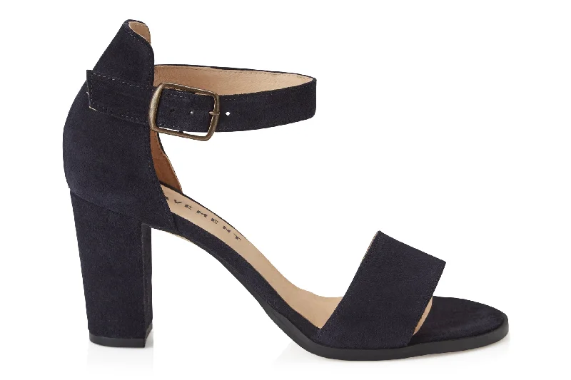 Silke - Black suede