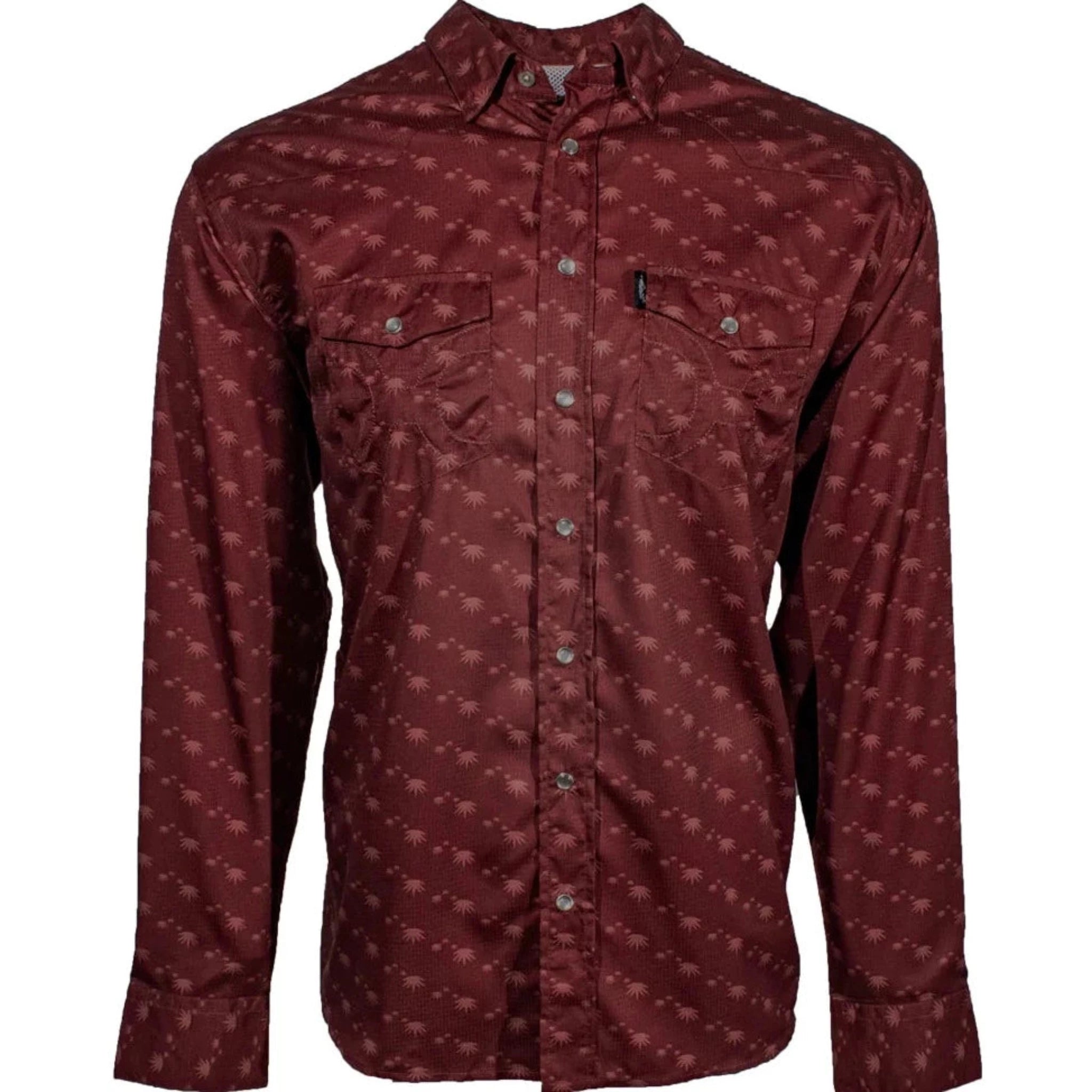 Hooey Men's SOL Red Agave Shirt