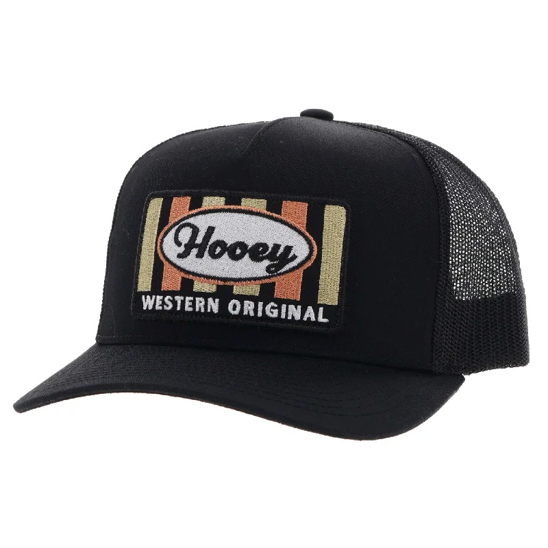 Hooey Sudan Black Patch Cap