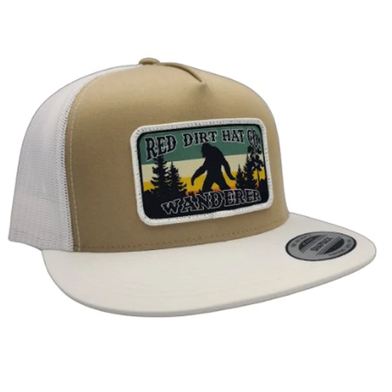 Red Dirt Wanderer White & Khaki Cap