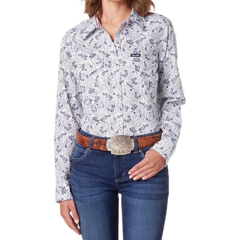 Wrangler Women's Retro Paisley Shirt