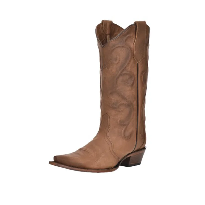 Circle G Women's Cinnamon Snip Toe Boot